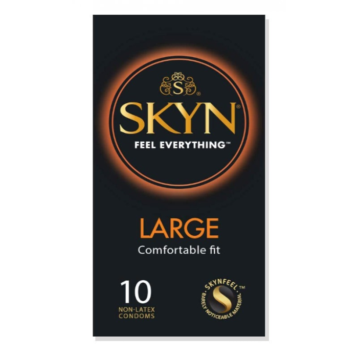 Презервативи ультратонкі великого розміру SKYN Large безлатексні (ціна за пачку, 10 шт.)