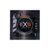 Презервативи анатомічні чорні Exs BLACK Latex веганські (ціна за 5 шт.)
