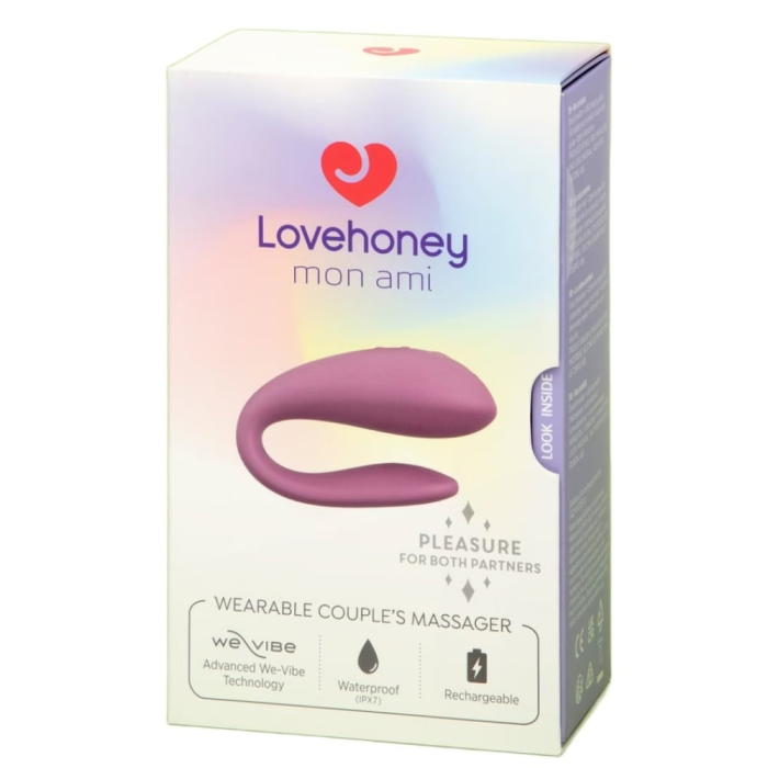 Вібратор для пар Lovehoney Mon Ami, фіолетовий