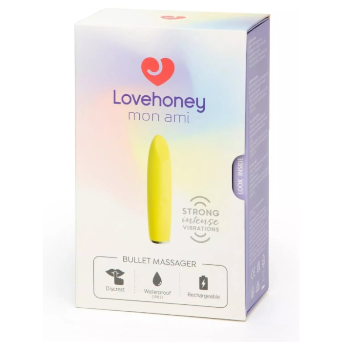 Віброкуля Lovehoney Mon Ami Bullet, жовта
