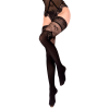 Панчохи Ballerina's Secret з декоративними бантиками, чорні, L/XL