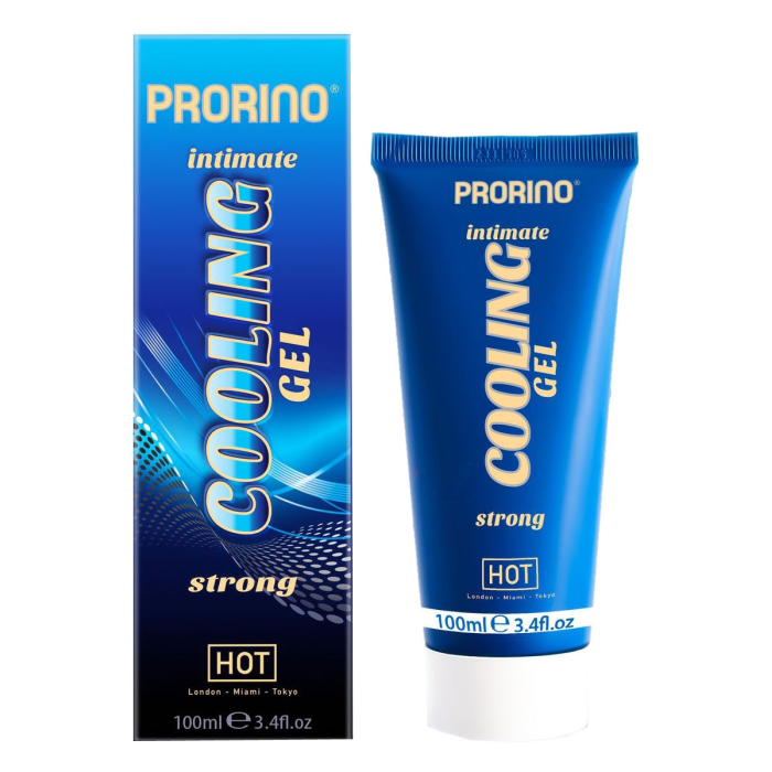 Інтимний гель Hot PRORINO Intimate Strong з ефектом охолодження, 100 мл