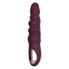 Класичний вібратор рельєфний Dream Toys ESSENTIALS Ripped Power Vibe, фіолетовий