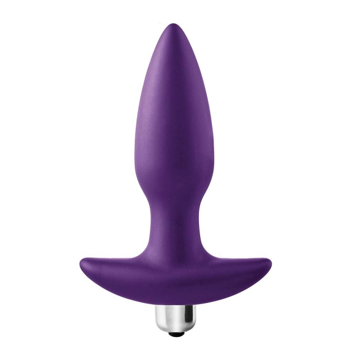Вібруюча анальна пробка Dream Toys Flirts, фіолетова