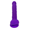 Фалоімітатор реалістичний Dream Toys Real Love на присосці з мошонкою, фіолетовий