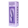 Вібратор-кролик Every Night Toys для точки G, фіолетовий