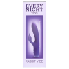 Вібратор-кролик Every Night Toys для точки G, фіолетовий