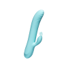 Вібратор-кролик із фрикціями Every Night Toys для точки G, блакитний