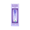 Вібратор-кролик зі світлодіодом Every Night Toys для точки G, фіолетовий градієнт