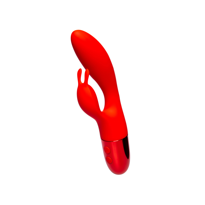 Кролик вібратор з горизонтальними рухами Every Night Toys для точки G, червоний