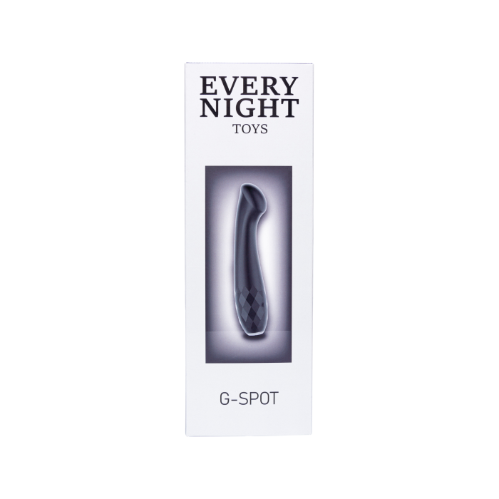 Вібратор із яскраво вираженою головкою Every Night Toys для точки G, чорний