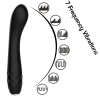 Вібратор для точки G з підсвічуванням Every Night Toys, чорний