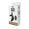 Ерекційне віброкільце Dreamtoys Ramrod з пультом, чорне