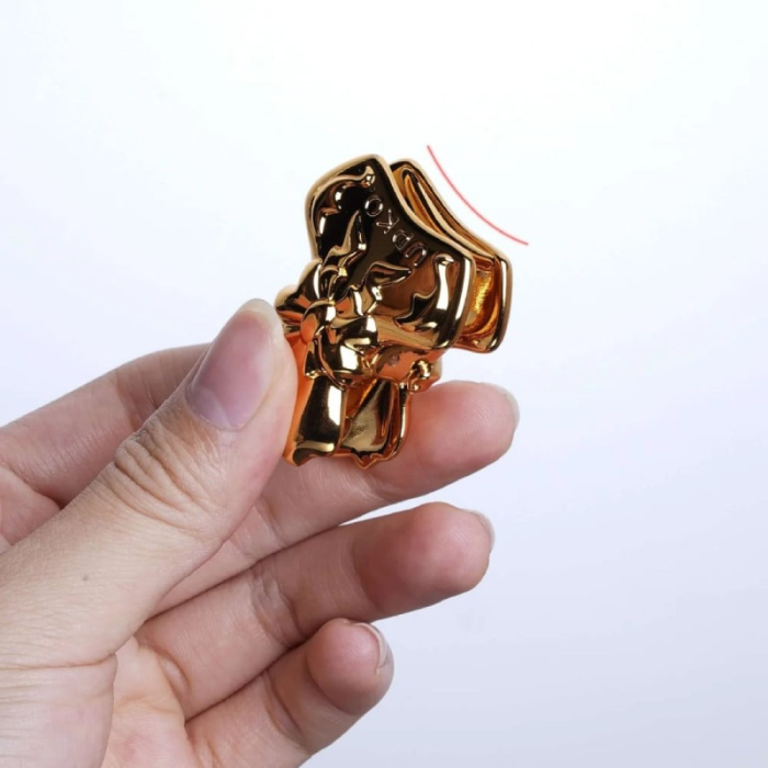 Затискачі для сосків UPKO Bowknot Nipple Clamps у вигляді бантиків, золотисті