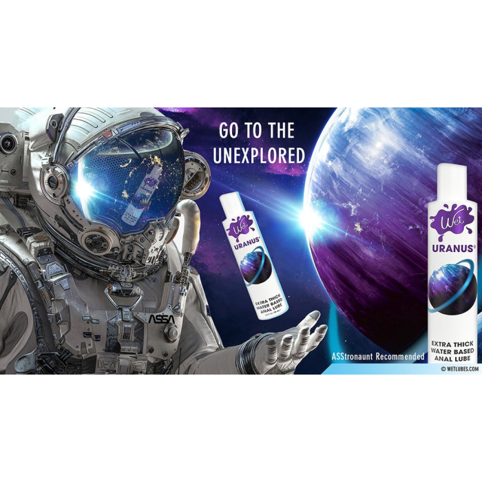 Анальне мастило Wet Uranus Water Based EXTRA THICK на водній основі, 30 мл