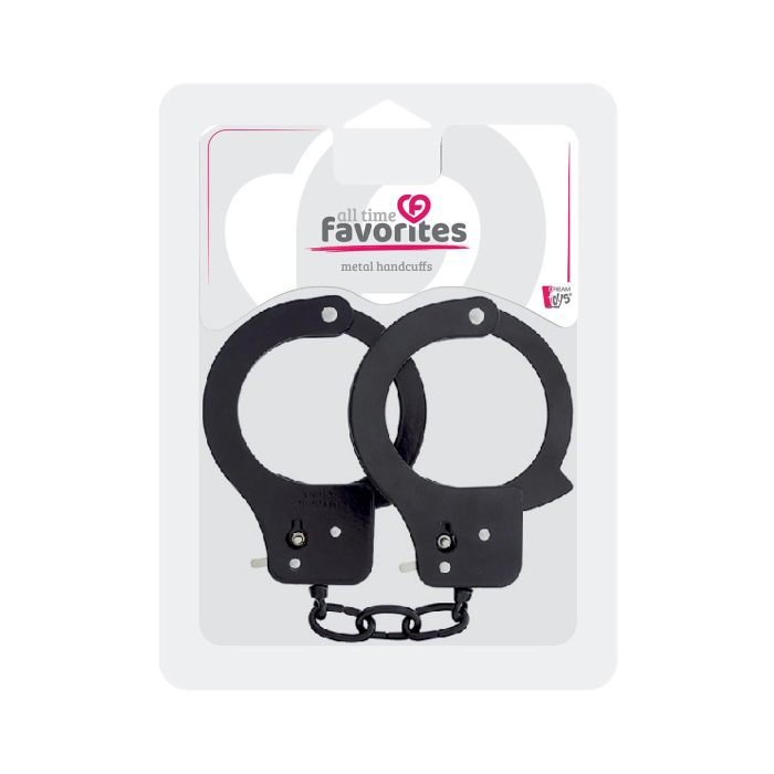 Наручники металеві Dream toys BondX cuffs, чорні