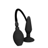 Анальний плаг розширювач із накачуванням Dream Toys Menzstuff Large Inflatable Plug чорний