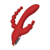 Вібромасажер потрійний Dream Toys Red Revolution Hera червоний
