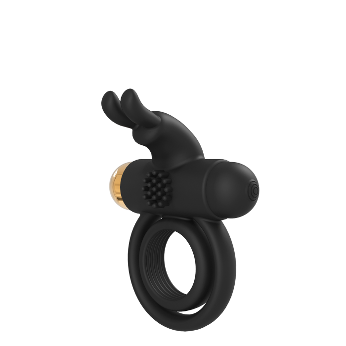 Ерекційне віброкільце Dream Toys Elite Joel Luxxe, чорний