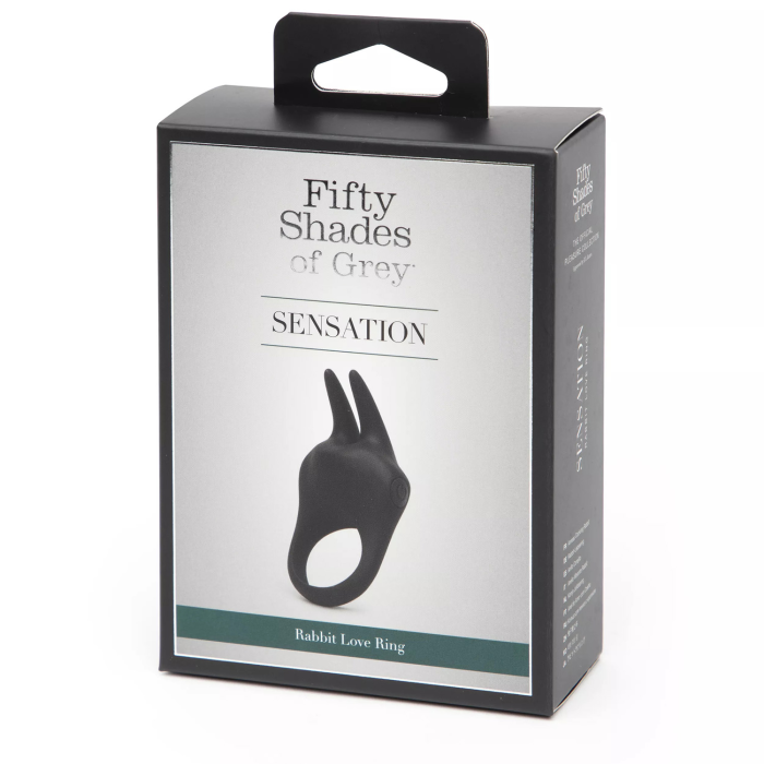 Ерекційне кільце Fifty Shades of Grey Sensation Rechargeable Vibrating Rabbit Love Ring