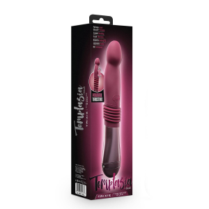 Вібратор TEMPTASIA TRIXIE THRUSTING DILDO WINE