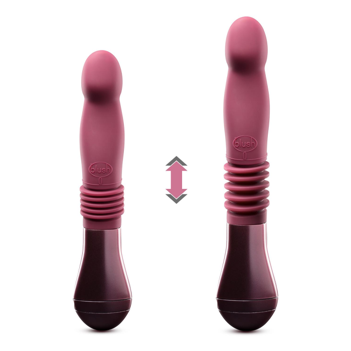 Вібратор TEMPTASIA TRIXIE THRUSTING DILDO WINE