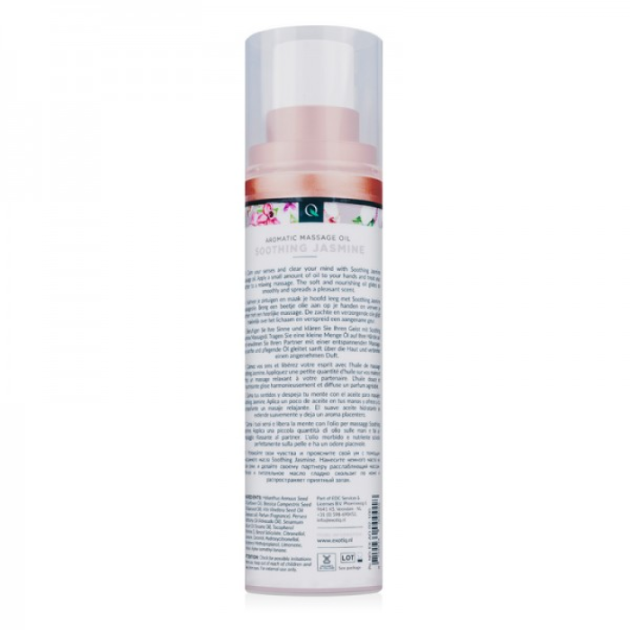 Масажна олія з ароматом Жасміну, 100 мл Exotiq Massage Oil Soothing Jasmine