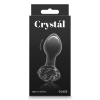 Скляна пробка NS Novelties CRYSTAL ROSE BLACK