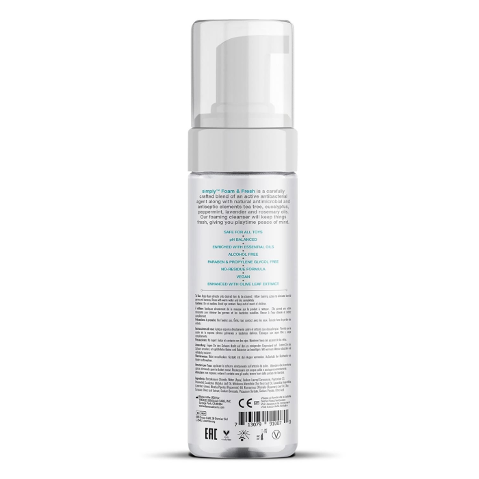 Очищувач для іграшок Wicked Simply Foam & Fresh, 207 мл