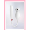 Вібратор подвійний білий Elva Dual Purpose (white)