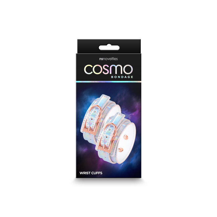 Наручники NS Novelties Cosmo Bondage Wrist Cuffs, голографічні