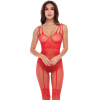 Комбінезон ALL HEART CROTCHLESS BODYSTOCK RED, OS