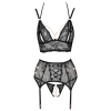 Комплект білизни Bra Suspender Set L