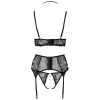 Комплект білизни Bra Suspender Set L