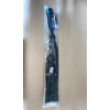 Флогер шкіряний ZADO TOOLS Leather Flogger із плетеною ручкою, чорно-синій