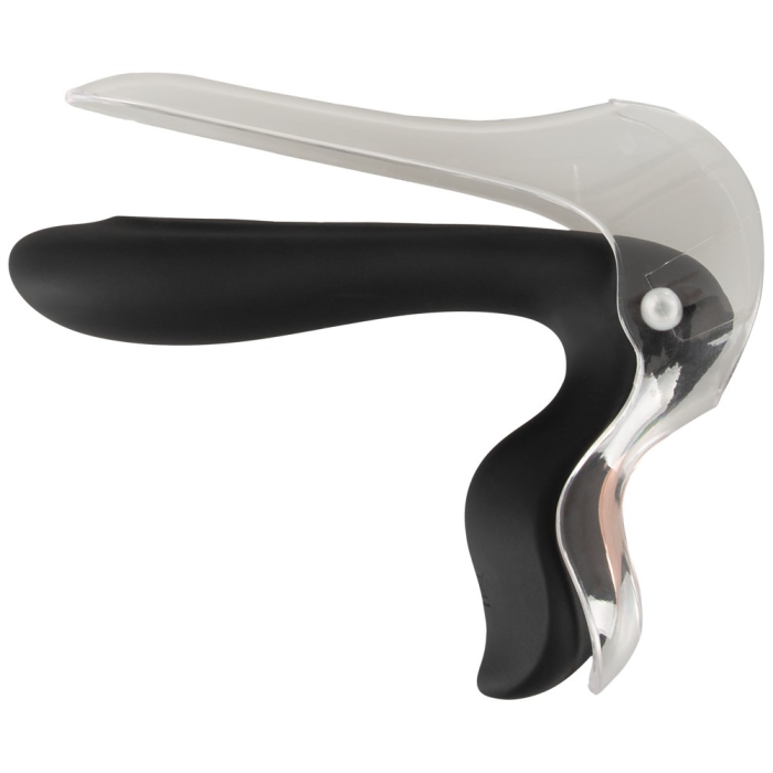 Розширювач вагінальний з підсвіткою Bad Kitty Vibrating Speculum