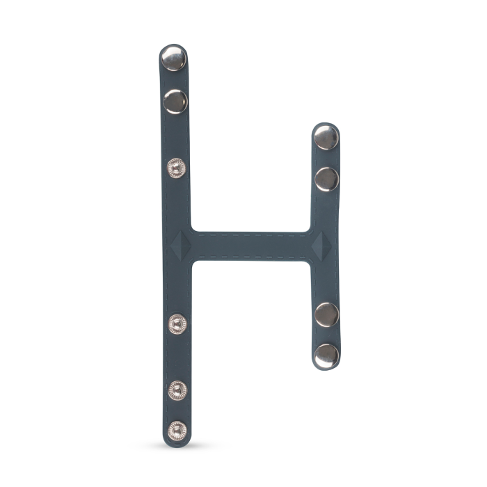 Ерекційне кільце Boners T-shape Ball Splitter, сіре