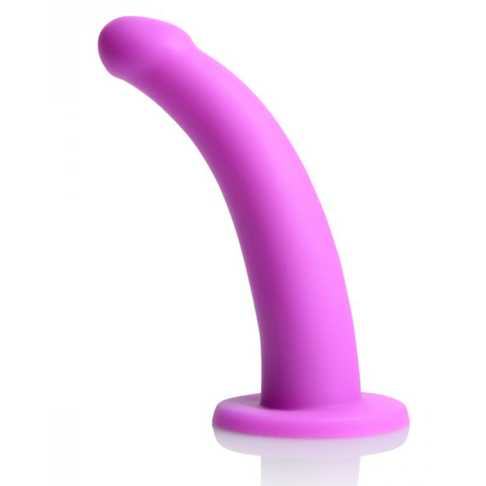 Страпон з кільцевим кріпленням Navigator Silicone G-Spot Dildo фіолетовий
