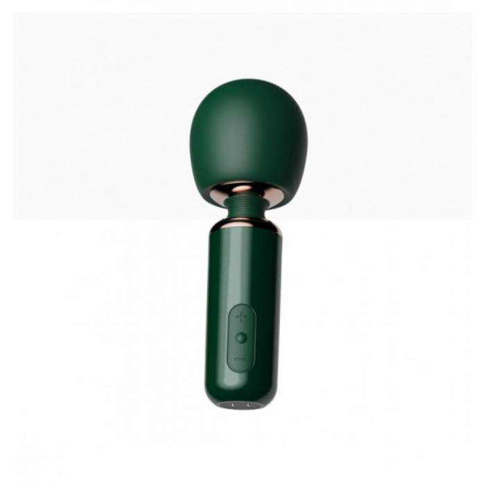Вібратор-мікрофон Qingnan No.5 Powerful Mini Wand Massager, зелений