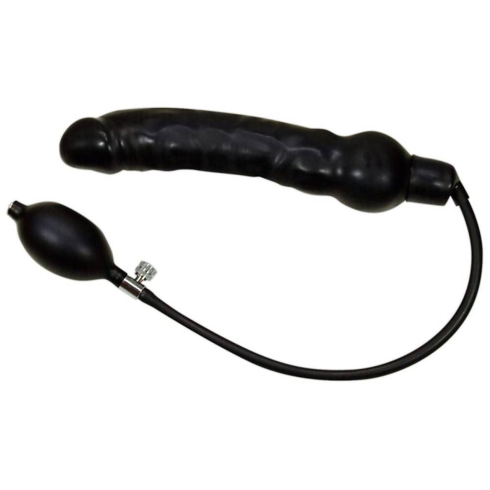 Фалоімітатор реаліст з накачуванням You2Toys PL Blow me up Dildo чорний, 25 х 4.2 см