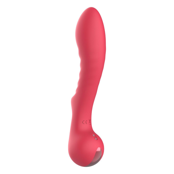 Вібратор рельєфний для точки G Dream Toys Amour Aimee, червоний
