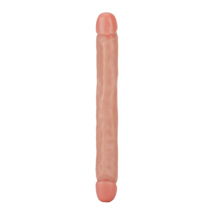 Фалоімітатор двосторонній ToyJoy RealFeel Jr.Double Dong, бежевий