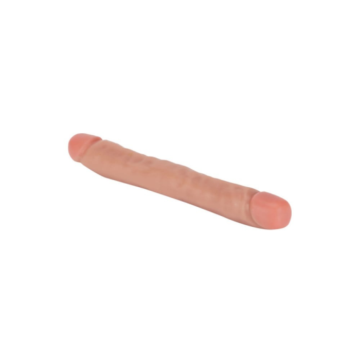 Фалоімітатор двосторонній ToyJoy RealFeel Jr.Double Dong, бежевий