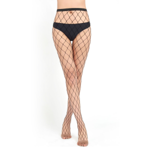 Колготки у велику сітку Star Night Pantyhose чорний, XS-M