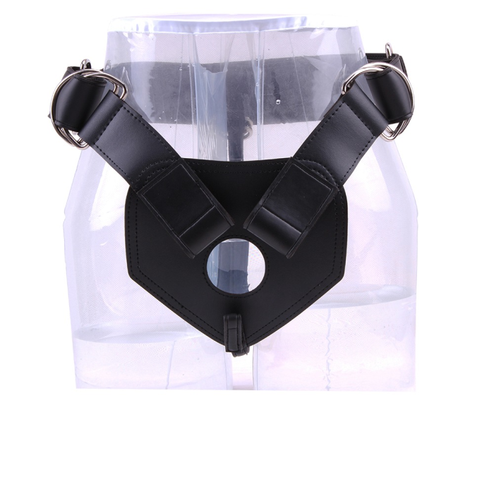 Трусики для страпону Chisa R.G.B Sex Luxe Harness, чорні