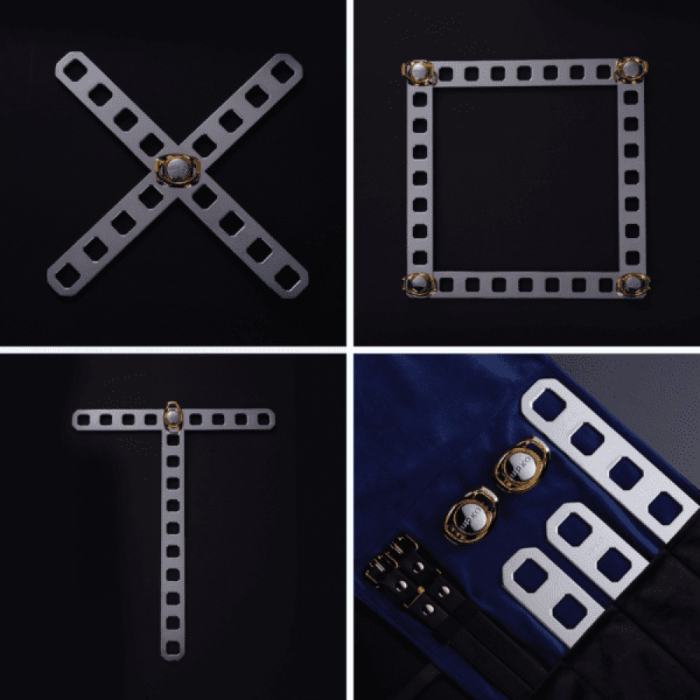 Комбінований набір для бондажу з 9 предметів UPKO The Remoulded Bondage Set