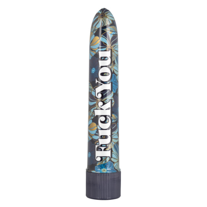 Класичний вібратор CalExotics Naughty Bits: Fuck You Personal Vibrator - Free Shipping