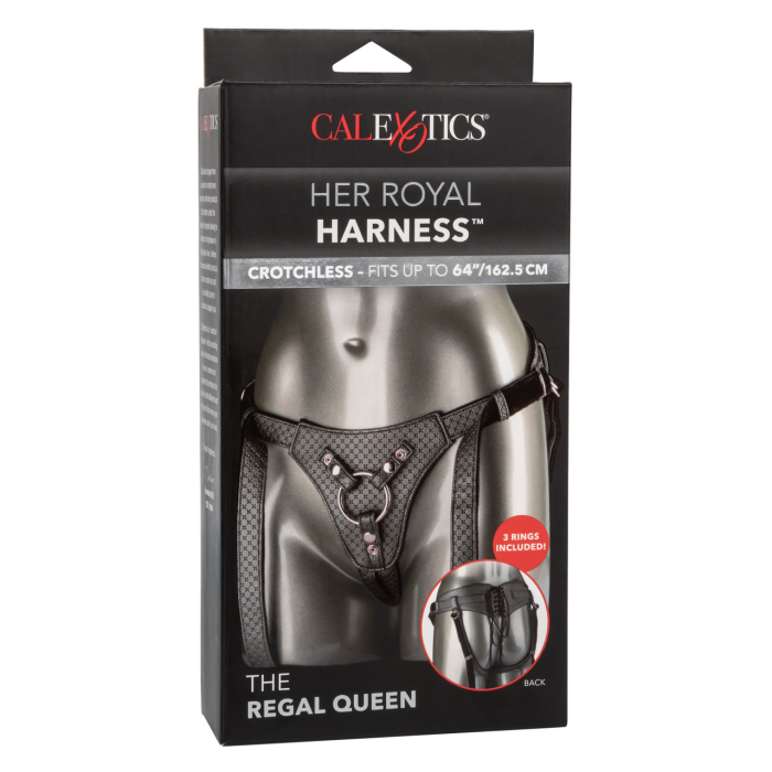Трусики для страпона California Exotic The Regal Queen зі шнурівкою