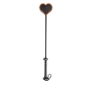 Стек DS Fetish Crop heart red/black