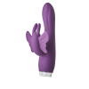 Вібратор-кролик у вигляді Метелики Dream Toys Flirts Butterfly, фіолетовий, 17 х 3 см